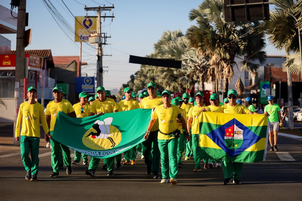 32ª CAMINHADA ECOLÓGICA TEM LARGADA EM TRINDADE RUMO A ARUANÃ