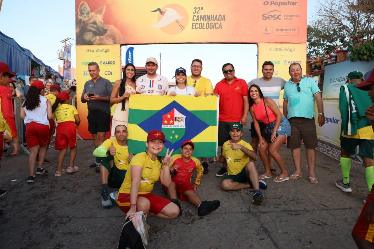 CAMINHADA ECOLÓGICA CHEGA A ARUANÃ APÓS 310 KM DE DESAFIO E CONSCIÊNCIA AMBIENTAL