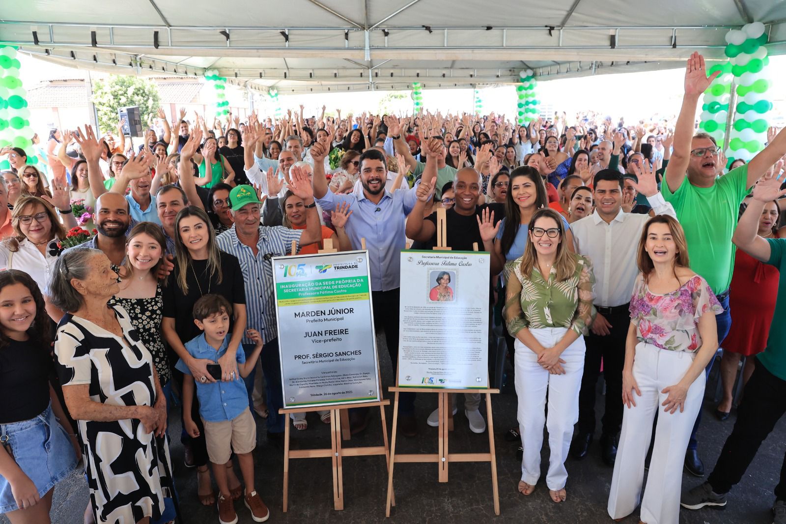 Prefeitura inaugura nova sede da Secretaria Municipal de Educação em Trindade