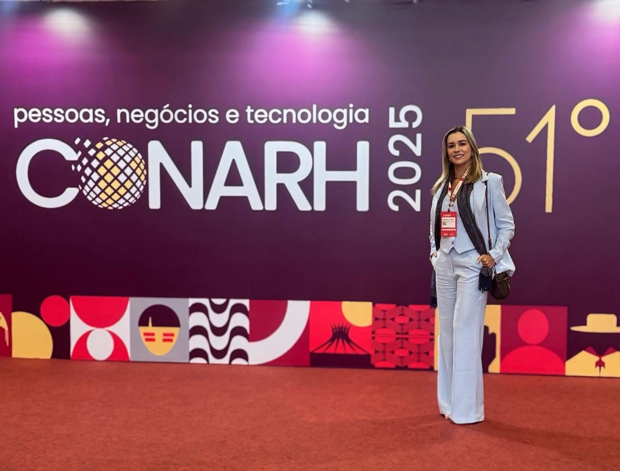 Secretária da Casa Civil de Trindade participa do Conarh 2025 em São Paulo