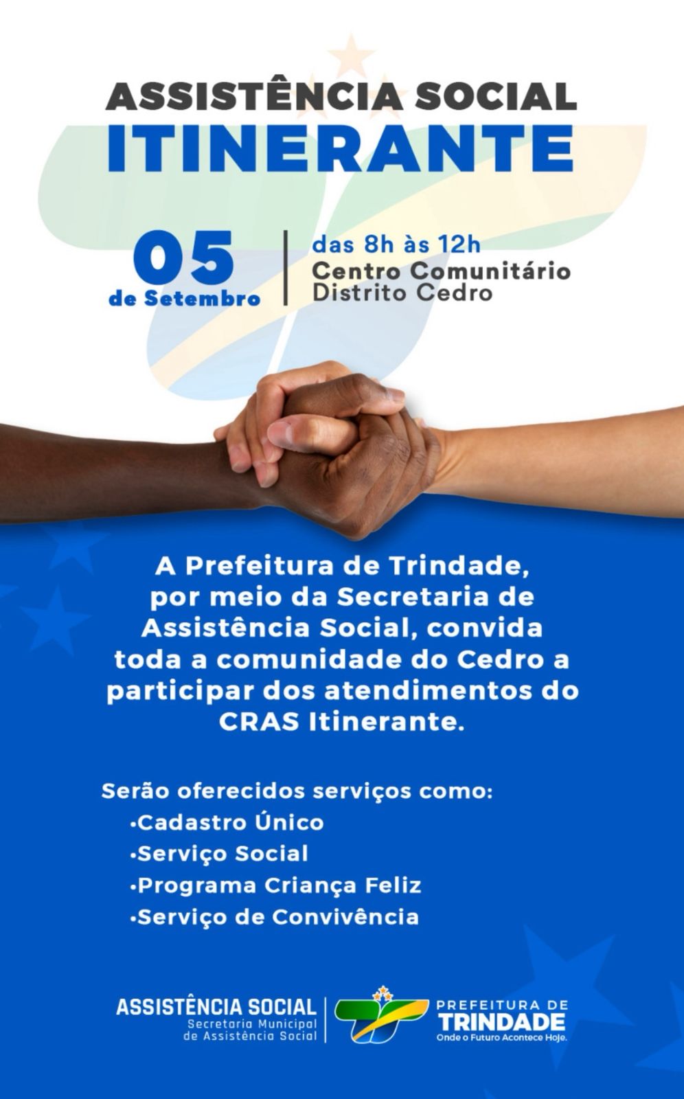 Foto: Secom Trindade