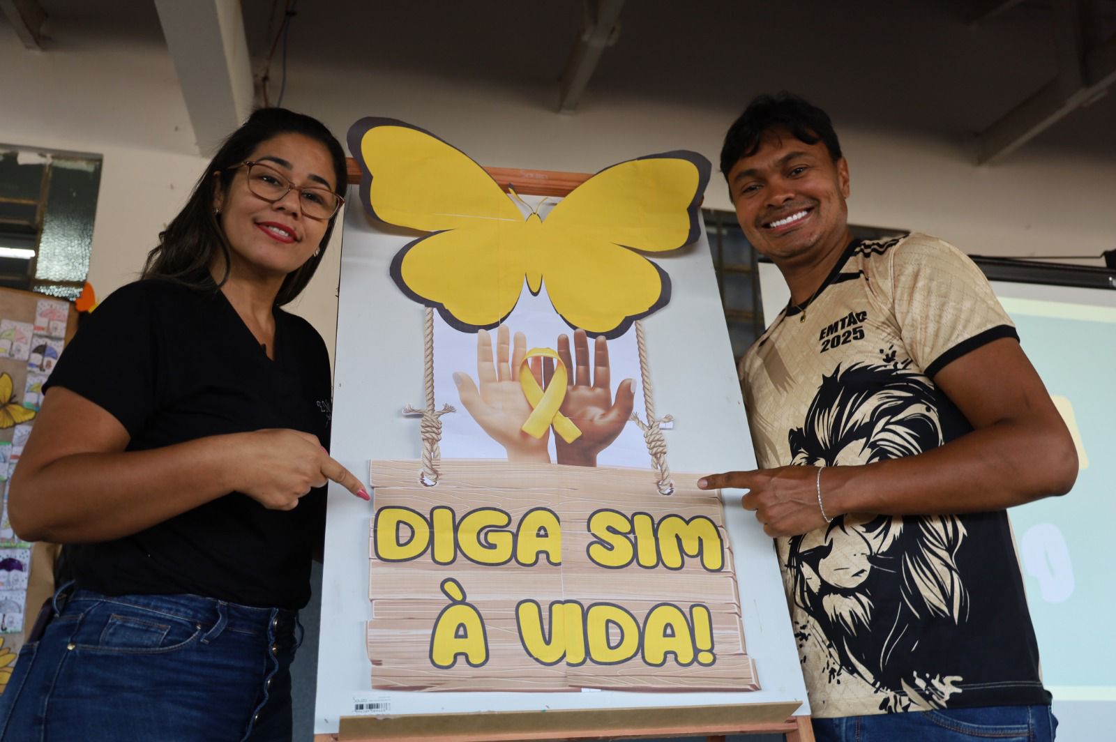 Escola Tabelião Augusto da Costa realiza roda de conversa sobre o Setembro Amarelo