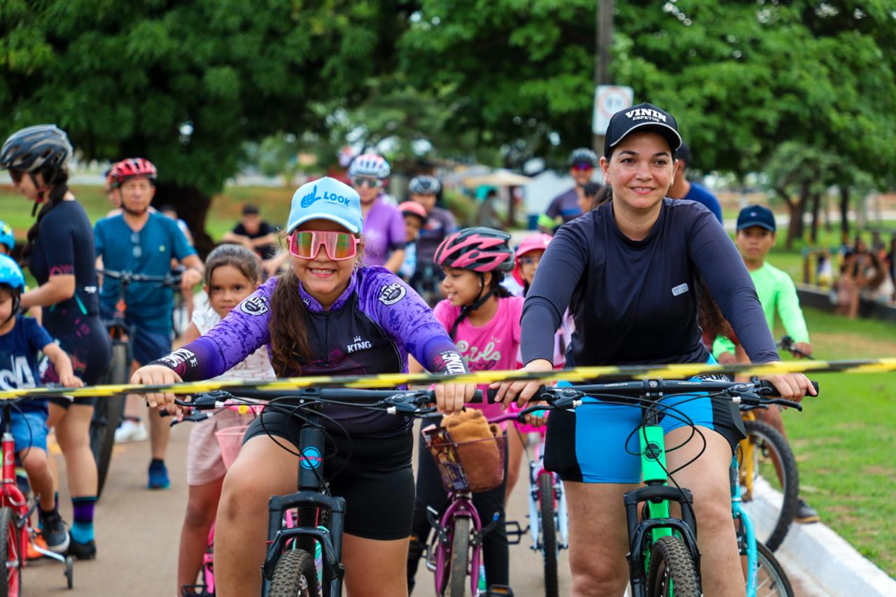 Prefeitura de Trindade realiza 1º Passeio Ciclístico Kids e encerra programação do Mês da Criança com esporte e integração familiar