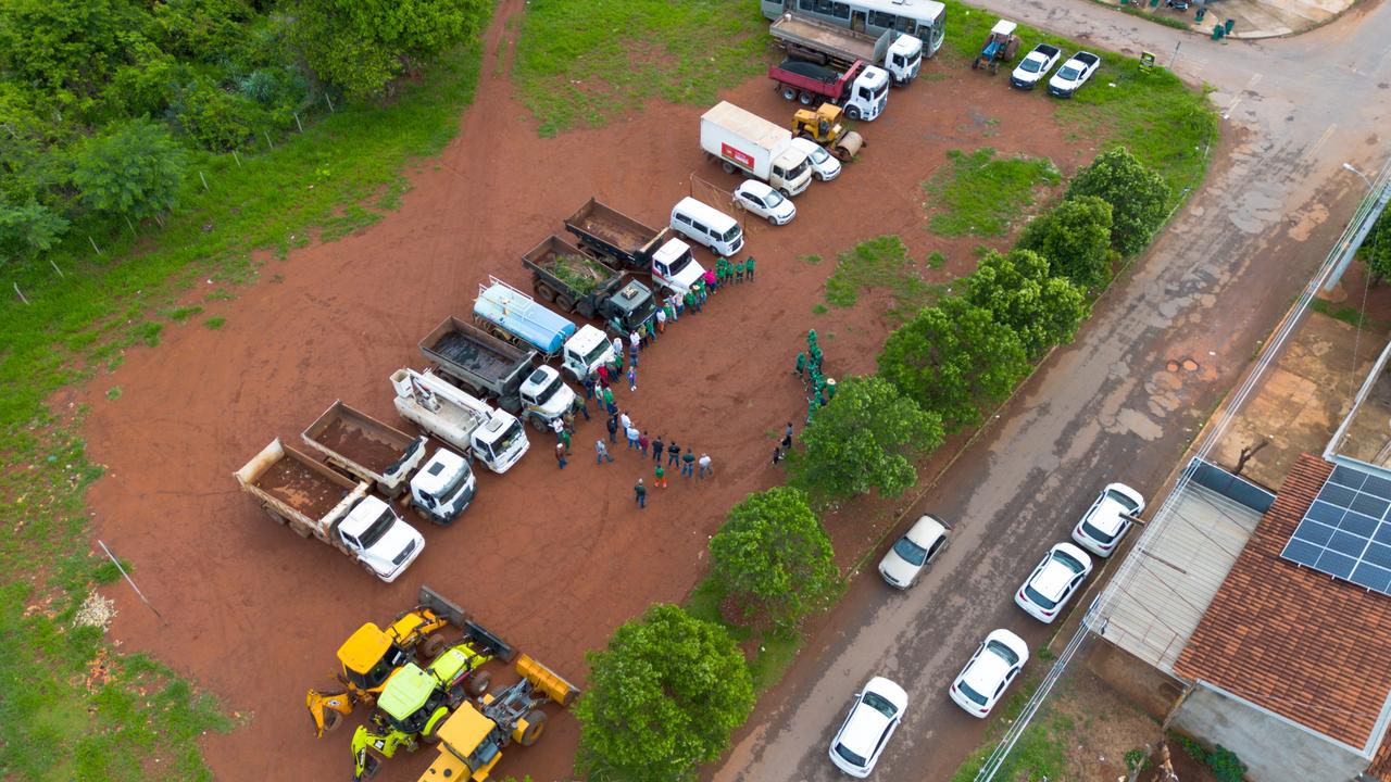 Prefeitura de Trindade realiza Mutirão de Serviços e intensifica revitalização urbana no Setor Maysa 3