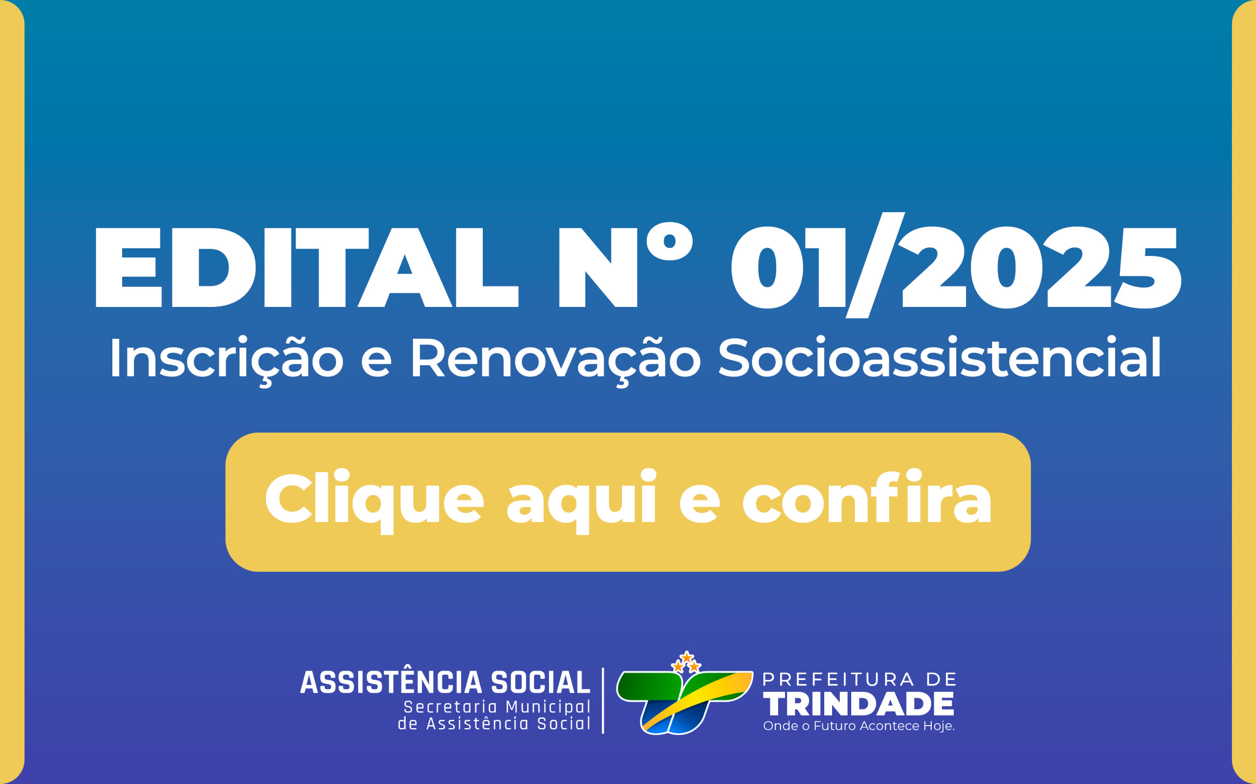 Edital 01/2025 – mini banner