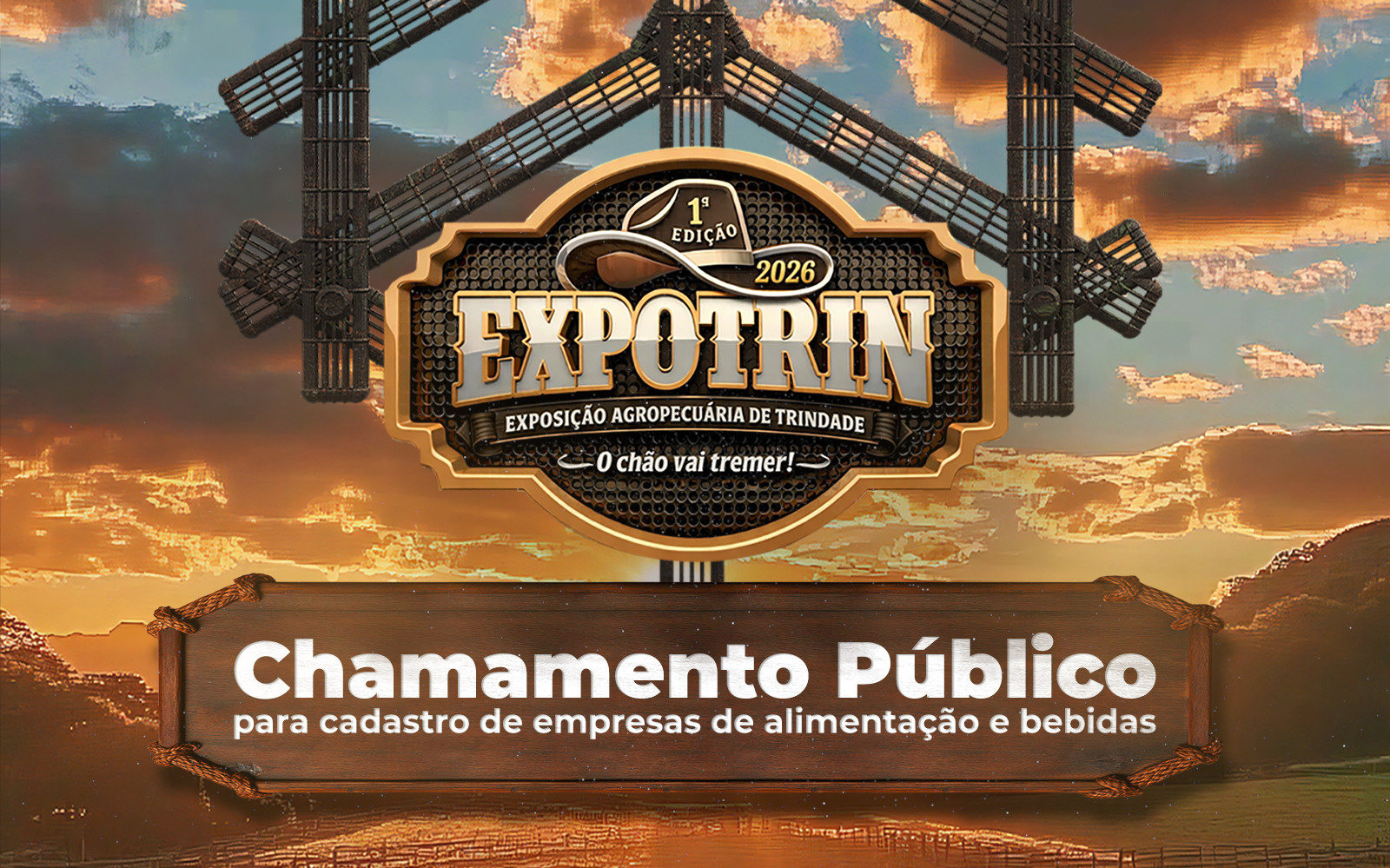 Chamamento Público – ExpoTrin 2026