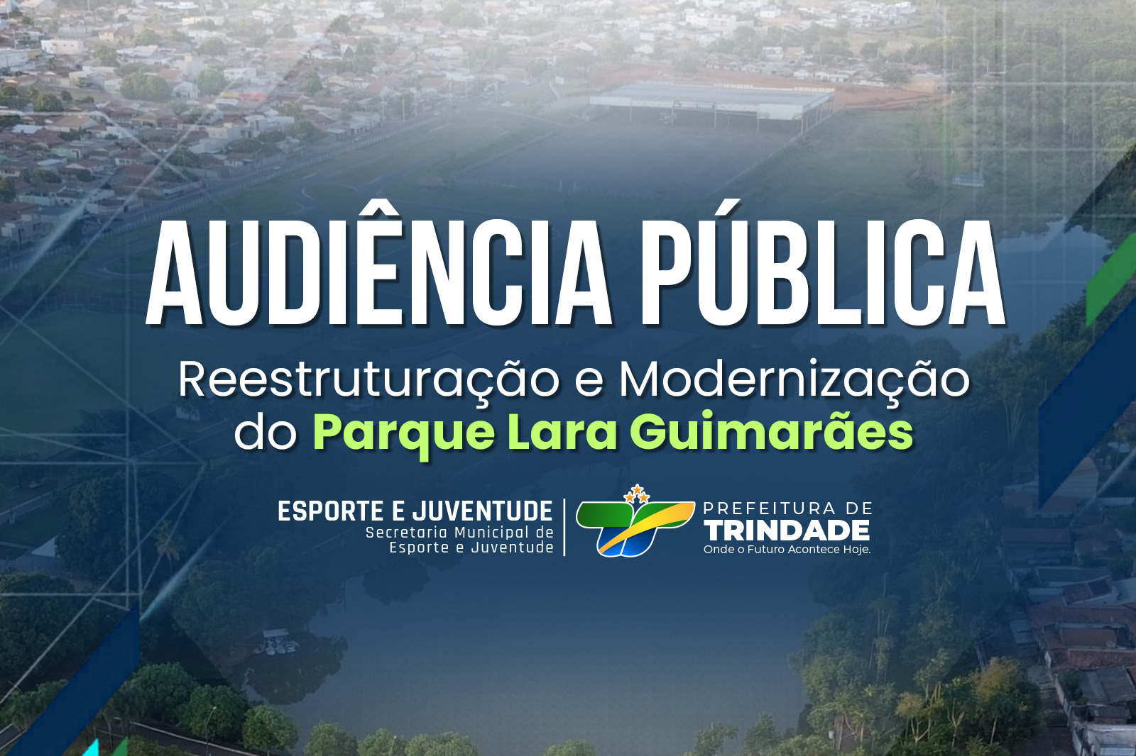 Prefeitura de Trindade realiza Audiência Pública para debater modernização do Parque Lara Guimarães