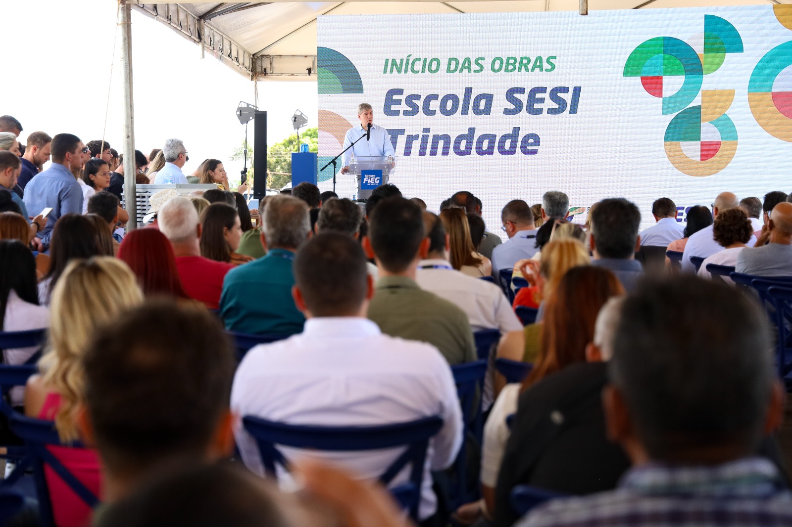Trindade lança obras da Escola Sesi e fortalece novo ciclo educacional